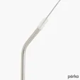 Perka® Avila 5-Piece Stainless Steel Straw Set — view 4