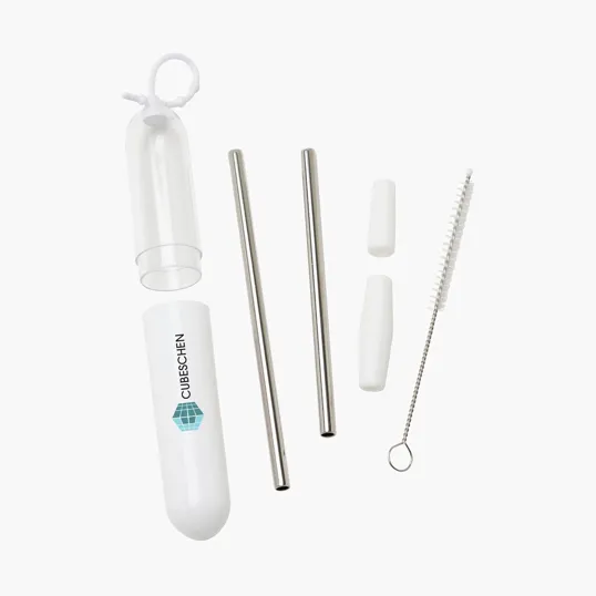 Paloma 5-Piece Stainless Steel Straw Set — view 21