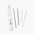 Paloma 5-Piece Stainless Steel Straw Set — view 21