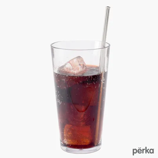 Perka® Castellana 6-Piece Stainless Steel Straw & Utensil Set — view 11