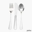 Perka® Castellana 6-Piece Stainless Steel Straw & Utensil Set — view 9