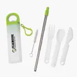 Griffith 3-in-1 Metal Straw, Cutlery Set & Bottle Opener — view 9