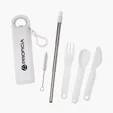 Griffith 3-in-1 Metal Straw, Cutlery Set & Bottle Opener — view 25