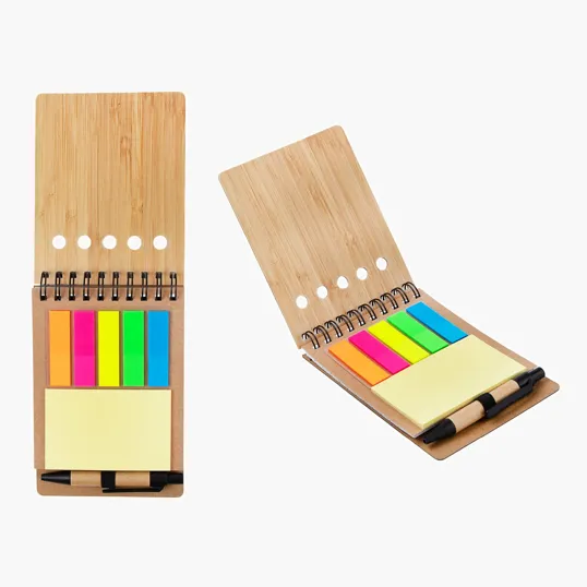 Sovrano Ridgecrest 3-in-1 Bamboo Jotter with Pen — view 3