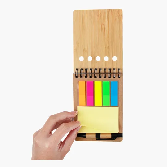 Sovrano Ridgecrest 3-in-1 Bamboo Jotter with Pen — view 4
