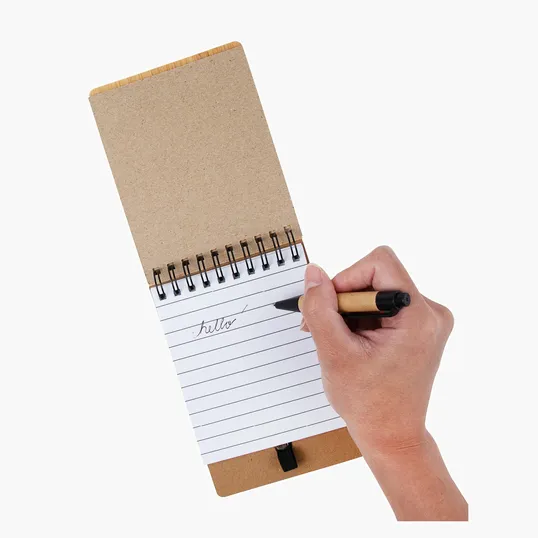 Sovrano Ridgecrest 3-in-1 Bamboo Jotter with Pen — view 6