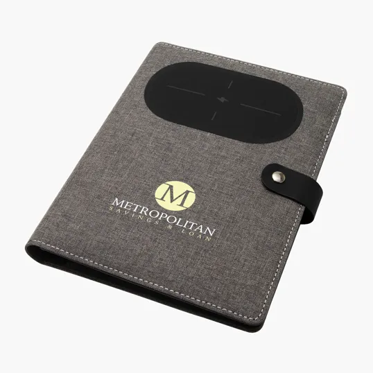 Sovrano Navigate Notebook with Wireless Phone Charger — view 4