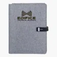 Sovrano Binghamton RPET Padfolio with Wireless Phone Charger — view 2