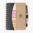 Sovrano Broome Junior Notebook with Pen, Flags & Sticky Notes — view 5