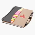 Sovrano Broome Junior Notebook with Pen, Flags & Sticky Notes — view 7
