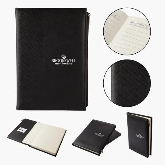 Sovrano Durham Junior Journal with Zipper Pocket — view 2