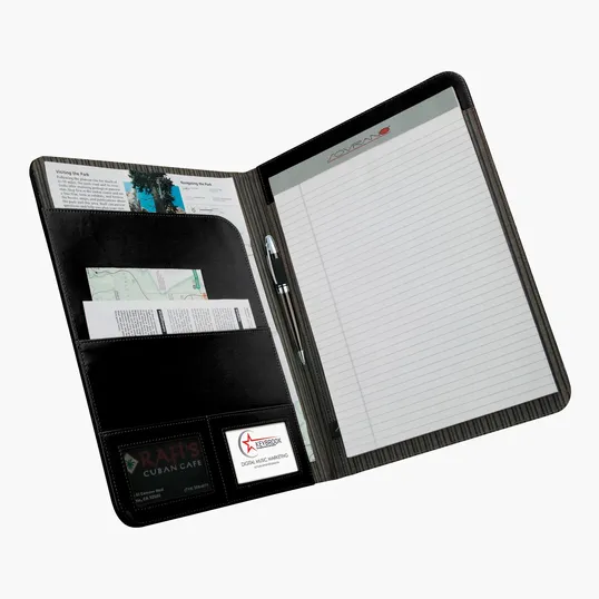 Lepidus I Leather Letter Size Padfolio — view 3