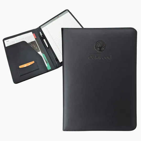 Sovrano Leder Leather Letter Size Padfolio — view 2