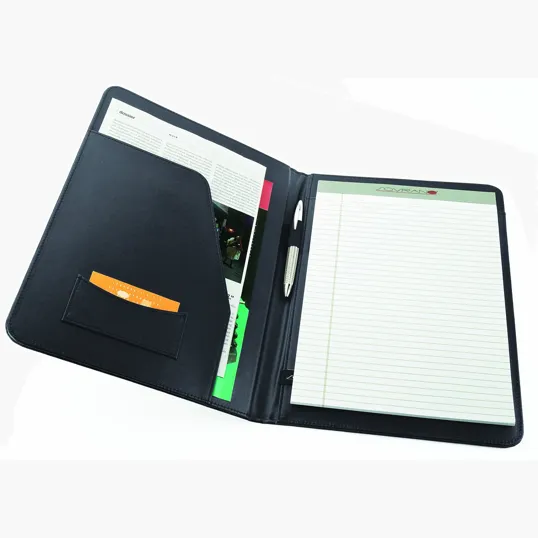 Sovrano Leder Leather Letter Size Padfolio — view 5