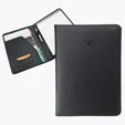 Sovrano Leder Leather Letter Size Padfolio — view 2