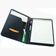 Sovrano Leder Leather Letter Size Padfolio — view 5