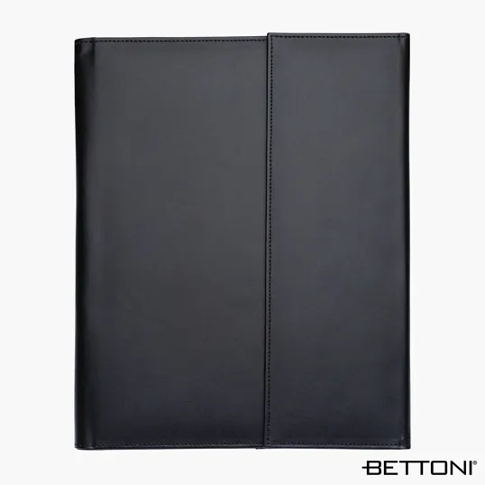Bettoni® Atrani Bonded Leather Letter Size Padfolio — view 3