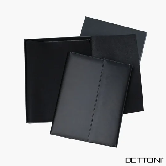 Bettoni® Atrani Bonded Leather Letter Size Padfolio — view 6