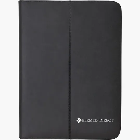 Thompson Leather Letter Size Padfolio with Zippered Closure — view 3