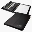 Thompson Leather Letter Size Padfolio with Zippered Closure — view 2