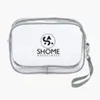Cyrus Transparent Zippered Pouch with Handle — view 2