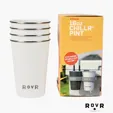 RovR® 16 oz. Single Wall Beer Pint Stadium Cups, Pack of 4 — view 10