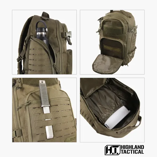 Highland Tactical® Roger Laptop Backpack — view 13