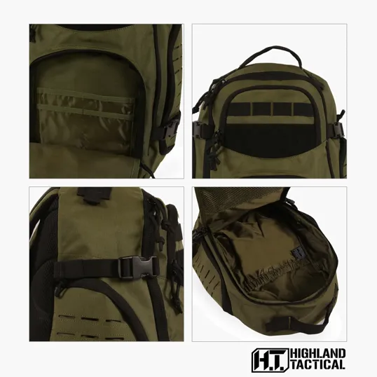 Highland Tactical® Roger Laptop Backpack — view 19