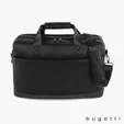 Bugatti Central Briefcase, Textured Vegan Leather — view 3