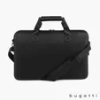 Bugatti Central Briefcase, Textured Vegan Leather — view 7