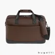 Bugatti Central Briefcase, Textured Vegan Leather — view 11