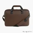 Bugatti Central Briefcase, Textured Vegan Leather — view 15