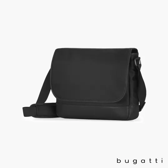 Bugatti Gin & Twill Vegan Leather Messenger Bag — view 3