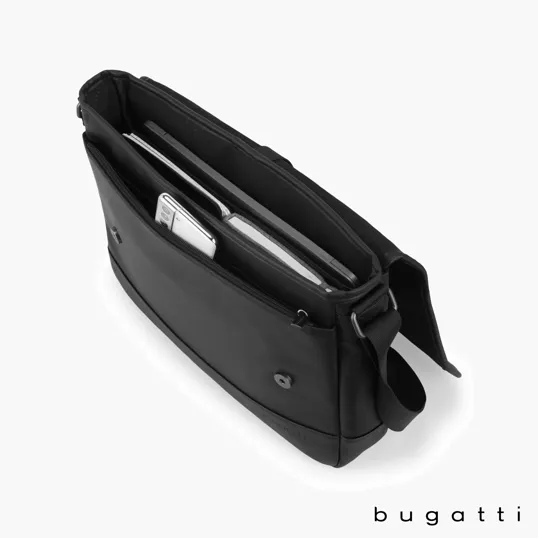 Bugatti Gin & Twill Vegan Leather Messenger Bag — view 4