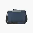 Bugatti Gin & Twill Vegan Leather Messenger Bag — view 9