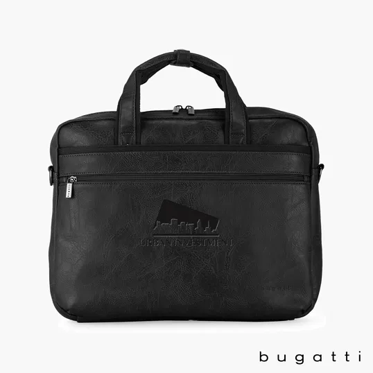 Bugatti Valentino Briefcase with RFID Protection — view 2