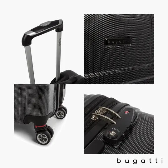 Bugatti Budapest Expandable Carry-On Rolling Bag — view 5