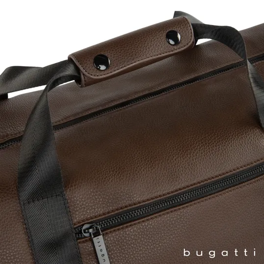 Bugatti Central Duffel Bag, Textured Vegan Leather — view 16