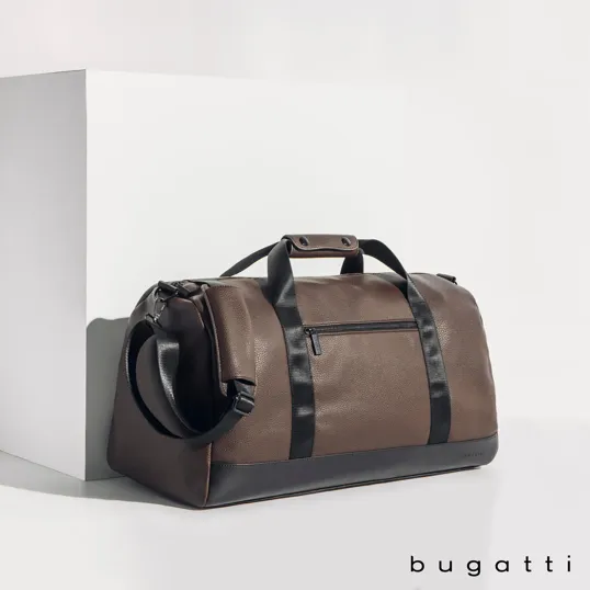 Bugatti Central Duffel Bag, Textured Vegan Leather — view 19