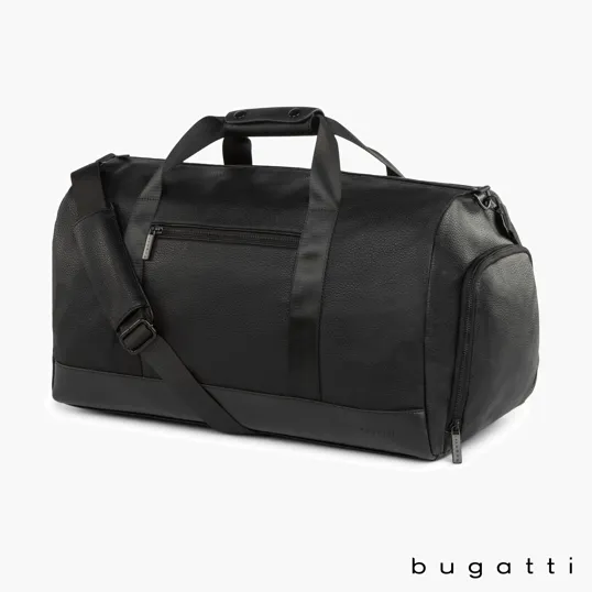 Bugatti Central Duffel Bag, Textured Vegan Leather — view 3
