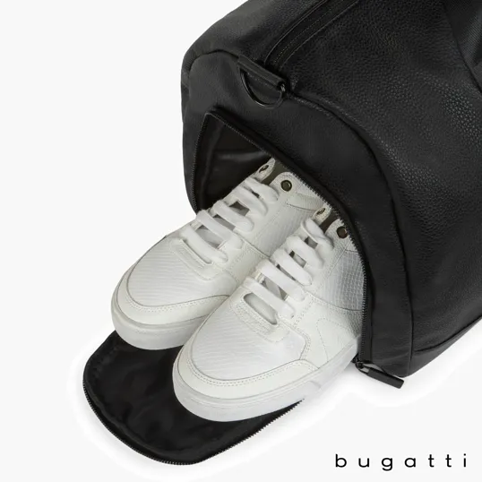 Bugatti Central Duffel Bag, Textured Vegan Leather — view 8