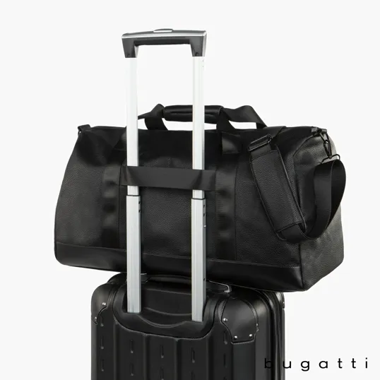 Bugatti Central Duffel Bag, Textured Vegan Leather — view 9