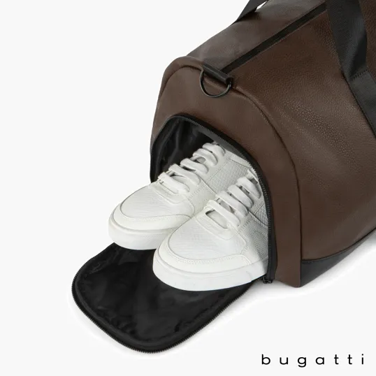 Bugatti Central Duffel Bag, Textured Vegan Leather — view 17