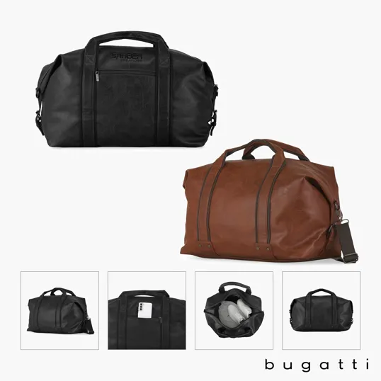 Bugatti Valentino Vegan Leather Duffel Bag