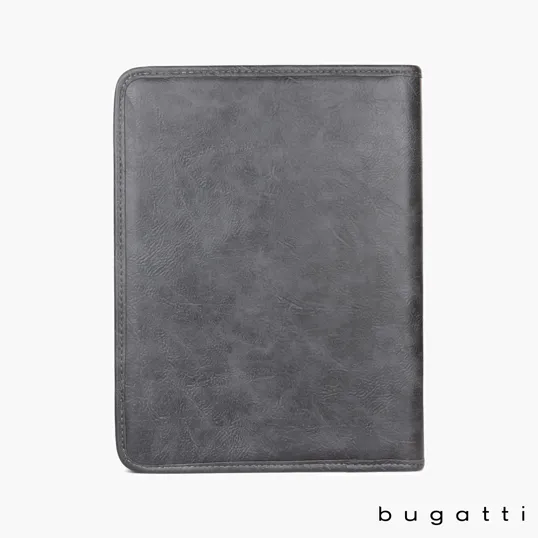 Bugatti Valentino Letter Size Padfolio with Zippered Closure — view 4