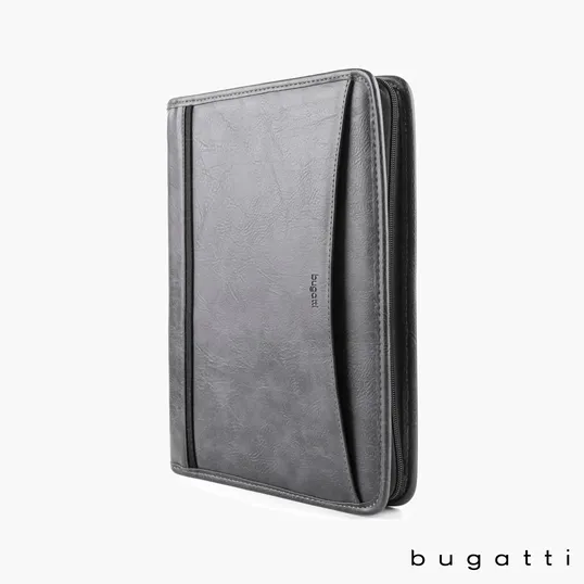 Bugatti Valentino Letter Size Padfolio with Zippered Closure — view 5