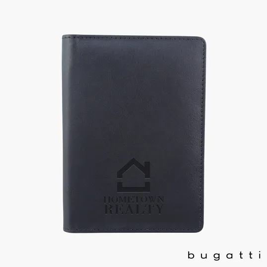 Bugatti Leather Passport Holder — view 2