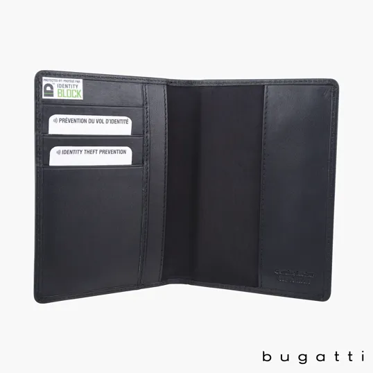Bugatti Leather Passport Holder — view 3