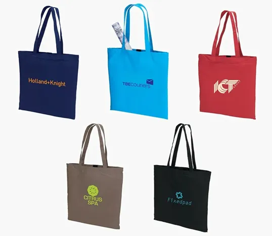 Sovrano Totes Negozio Colored Cotton Tote