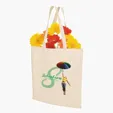 Sovrano Totes Natural Cotton Canvas Tote — view 4